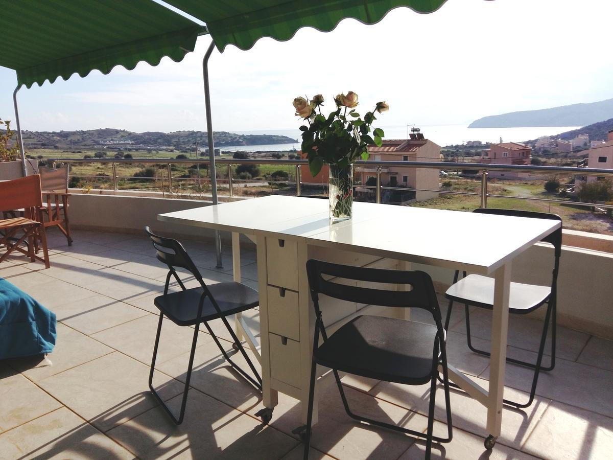 Sunset At Cape Sounio Apartment Sounion Bagian luar foto